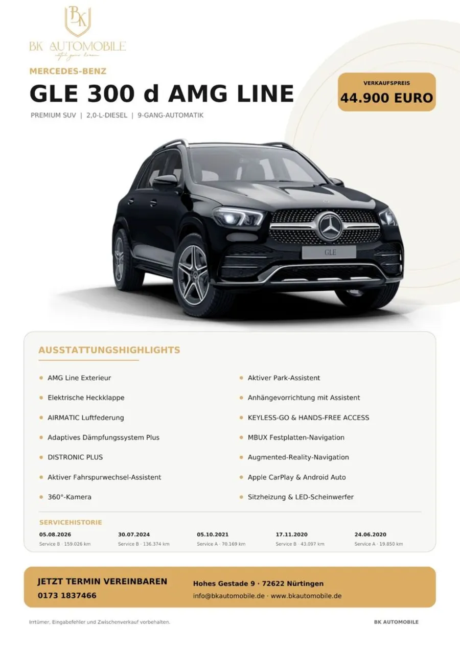 Mercedes-Benz GLE 300 GLE 300d
