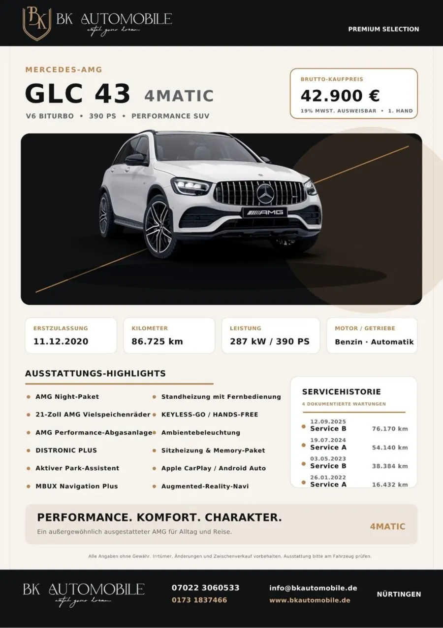 Mercedes-Benz GLC 43 AMG GLC 43